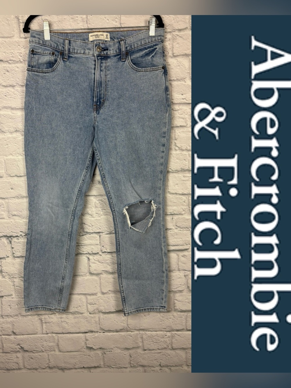 Abercrombie & Fitch the skinny high-rise jeans size 28 short